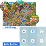 Theme Park 500 Piece Puzzles for Kids and Adults - jigsawdepot