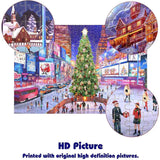 Times Square in Christmas 1000 Piece Wooden Puzzle - jigsawdepot