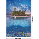 Tropical Island 1000 Piece Jigsaw Puzzle - jigsawdepot