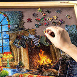 Warm Christmas Wooden Jigsaw Puzzle 1000 Piece Puzzle
